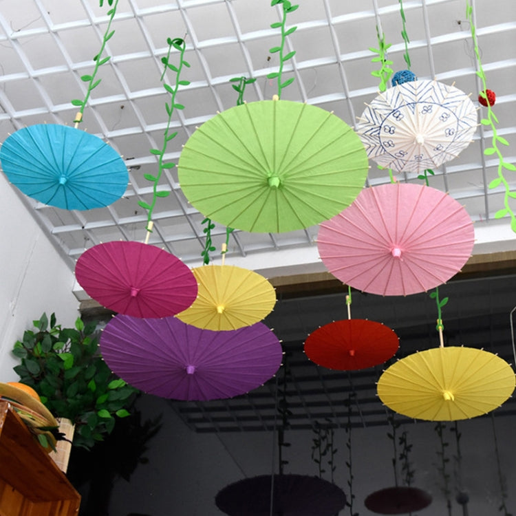 Indoor Aerial Creative Background Layout Corridor Classroom Paper Umbrella Hanging Wall Decoration, Diameter: 30cm(Green) - Ornaments by PMC Jewellery | Online Shopping South Africa | PMC Jewellery