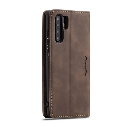 CaseMe-013 Multifunctional Retro Frosted Horizontal Flip Leather Case for Huawei P30 Pro, with Card Slot & Holder & Wallet (Coffee) - Huawei Cases by CaseMe | Online Shopping South Africa | PMC Jewellery | Buy Now Pay Later Mobicred