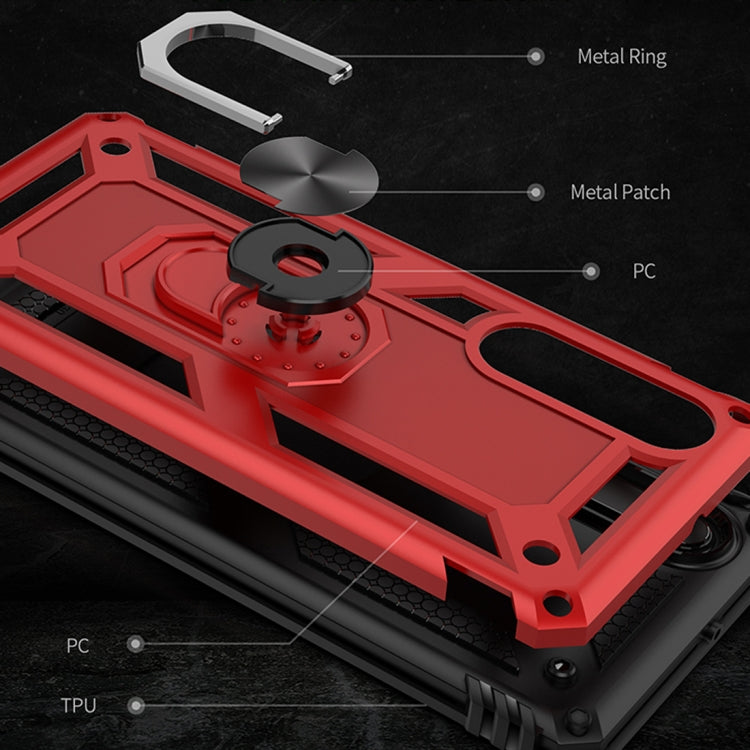 Armor Shockproof TPU + PC Protective Case for Huawei P30, with 360 Degree Rotation Holder (Black) - Huawei Cases by PMC Jewellery | Online Shopping South Africa | PMC Jewellery