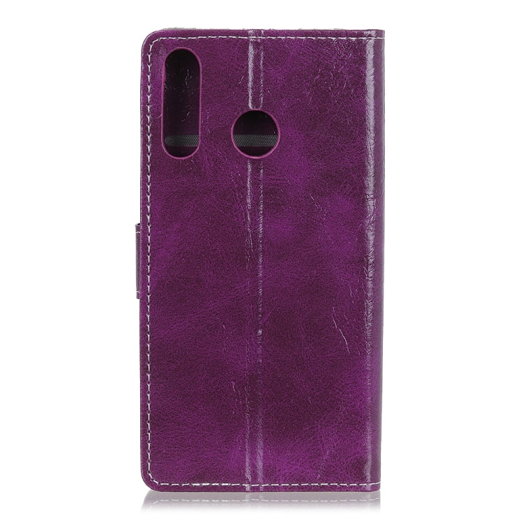 Retro Crazy Horse Texture Horizontal Flip Leather Case for Huawei P30 Lite, with Wallet & Holder & Card Slots & Photo Frame (Purple) - Huawei Cases by PMC Jewellery | Online Shopping South Africa | PMC Jewellery | Buy Now Pay Later Mobicred