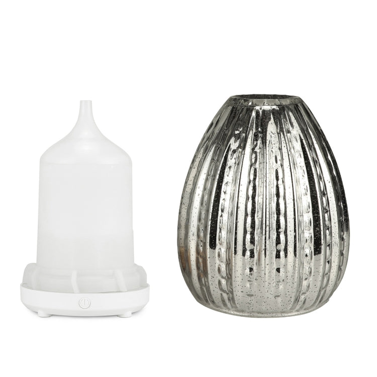 100ml Creative Vase Shape Aromatherapy Machine 3D Glass Humidifier Automatic Alcohol Sprayer with Colorful LED Lamp - free shipping - PMC TechLife - Order now!