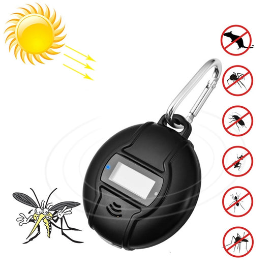 Q3 Outdoor Portable Solar Pest Control Insect Bugs Ultrasonic Mosquito Repellent Repeller Killer with Compass Function - Repellents by PMC Jewellery | Online Shopping South Africa | PMC Jewellery | Buy Now Pay Later Mobicred