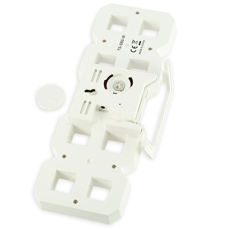 Multi-Function Large 3D LED Digital Wall Alarm Clock with Snooze Function, 12/24 Hours Display for Home, Kitchen, Office, DC 5V, CE Certificated(Blue) - Wall Clock by PMc TechLife | Online Shopping South Africa | PMc TechLife | Buy Now Pay Later Mobicred