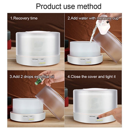 T700 Remote Control Clear White Air Humidifier Automatic Alcohol Sprayer Essential Oil Diffuser Ultrasonic Mist Maker Ultrasonic Aroma Diffuser Atomizer Color LED, Capacity: 700ml, DC 24V, US Plug - Air Purifiers & Accessories by PMC Jewellery | Online Shopping South Africa | PMC Jewellery | Buy Now Pay Later Mobicred