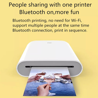 Original Xiaomi Portable Pocket Photo Printer(White) - 3D Printer by Xiaomi | Online Shopping South Africa | PMC Jewellery | Buy Now Pay Later Mobicred