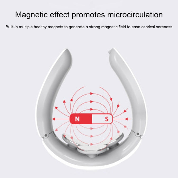 Rechargeable Household Electric Pulse Shock Neck Massager Intelligent Body Massager - free shipping - PMC TechLife - Order now!