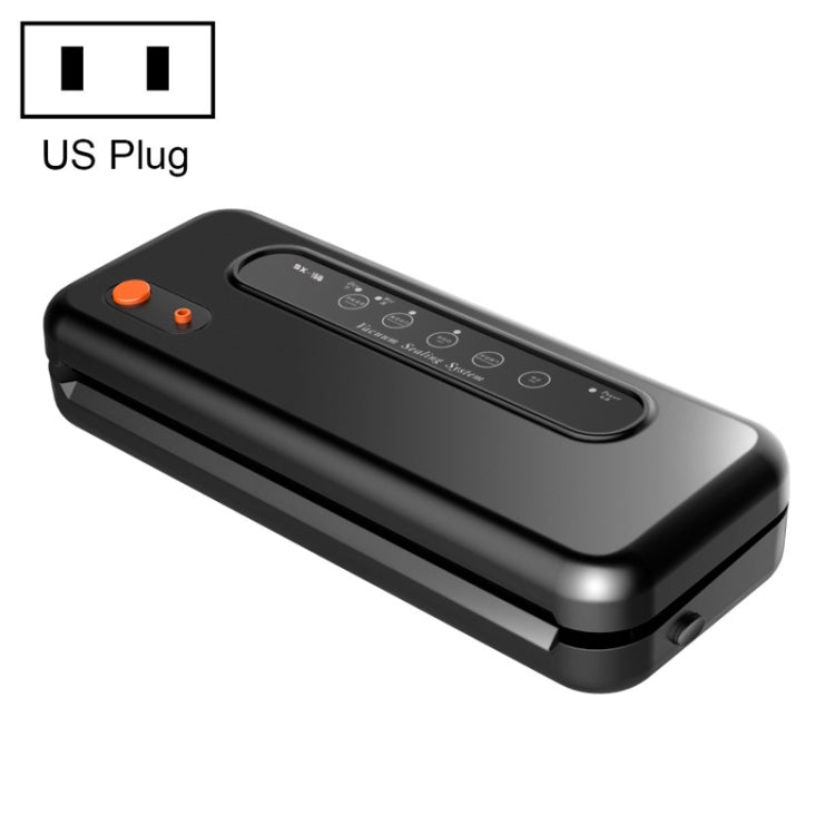 Household Commercial Food Vacuum Plastic Packaging Machine Sealer Closer Machine, US Plug (Black) - Preservation Supplies by PMc TechLife | Online Shopping South Africa | PMc TechLife | Buy Now Pay Later Mobicred