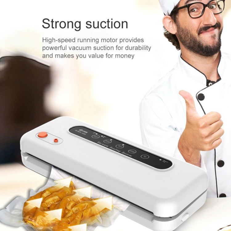 Household Commercial Food Vacuum Plastic Packaging Machine Sealer Closer Machine, US Plug (Black) - Preservation Supplies by PMc TechLife | Online Shopping South Africa | PMc TechLife | Buy Now Pay Later Mobicred