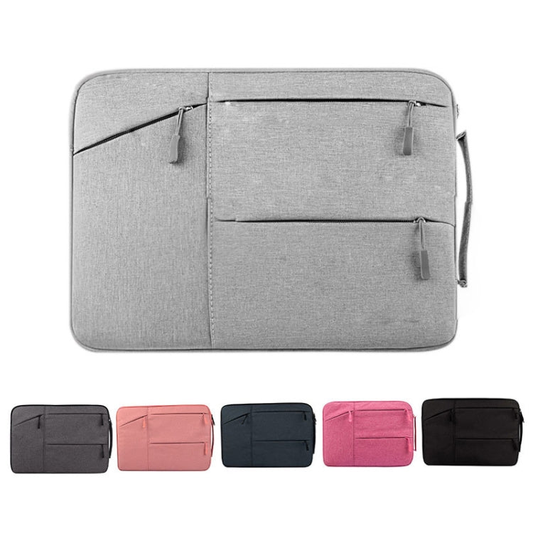 Universal Multiple Pockets Wearable Oxford Cloth Soft Portable Simple Business Laptop Tablet Bag, For 12 inch and Below Macbook, Samsung, Lenovo, Sony, DELL Alienware, CHUWI, ASUS, HP(Black) - 12.1 inch by PMC Jewellery | Online Shopping South Africa | PMC Jewellery | Buy Now Pay Later Mobicred