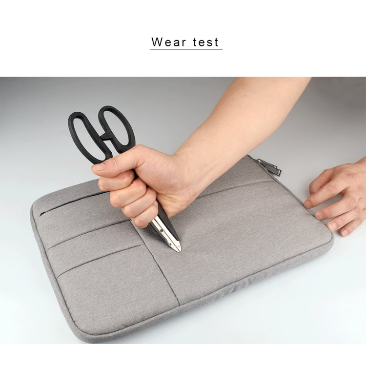 Universal Multiple Pockets Wearable Oxford Cloth Soft Portable Leisurely Laptop Tablet Bag, For 12 inch and Below Macbook, Samsung, Lenovo, Sony, DELL Alienware, CHUWI, ASUS, HP (Black) - 12.1 inch by PMC Jewellery | Online Shopping South Africa | PMC Jewellery | Buy Now Pay Later Mobicred