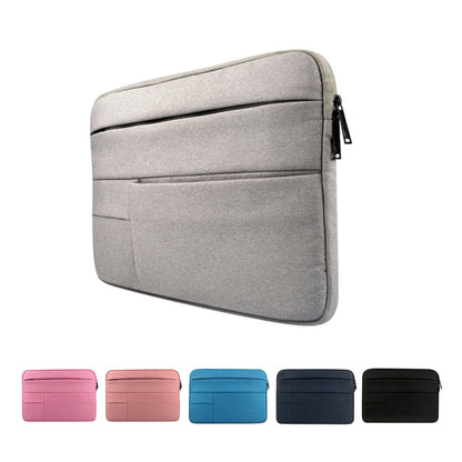 Universal Multiple Pockets Wearable Oxford Cloth Soft Portable Leisurely Laptop Tablet Bag, For 13.3 inch and Below Macbook, Samsung, Lenovo, Sony, DELL Alienware, CHUWI, ASUS, HP (Grey) - 13.3 inch by PMC Jewellery | Online Shopping South Africa | PMC Jewellery | Buy Now Pay Later Mobicred