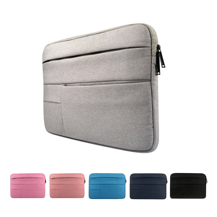 Universal Multiple Pockets Wearable Oxford Cloth Soft Portable Leisurely Laptop Tablet Bag, For 14 inch and Below Macbook, Samsung, Lenovo, Sony, DELL Alienware, CHUWI, ASUS, HP(Magenta) - 15 inch by PMC Jewellery | Online Shopping South Africa | PMC Jewellery | Buy Now Pay Later Mobicred