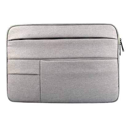 Universal Multiple Pockets Wearable Oxford Cloth Soft Portable Leisurely Laptop Tablet Bag, For 15.6 inch and Below Macbook, Samsung, Lenovo, Sony, DELL Alienware, CHUWI, ASUS, HP (Grey) - 15.6 - 17 inch by PMC Jewellery | Online Shopping South Africa | PMC Jewellery | Buy Now Pay Later Mobicred