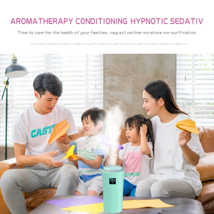 Small-3 2W Humidifier Moisture Meter Moisturizing Instrument with LED Night Light, Water Tank Capacity: 260ml(Blue) - Air Purifiers & Accessories by PMC TechLife | Online Shopping South Africa | PMC TechLife | Buy Now Pay Later Mobicred