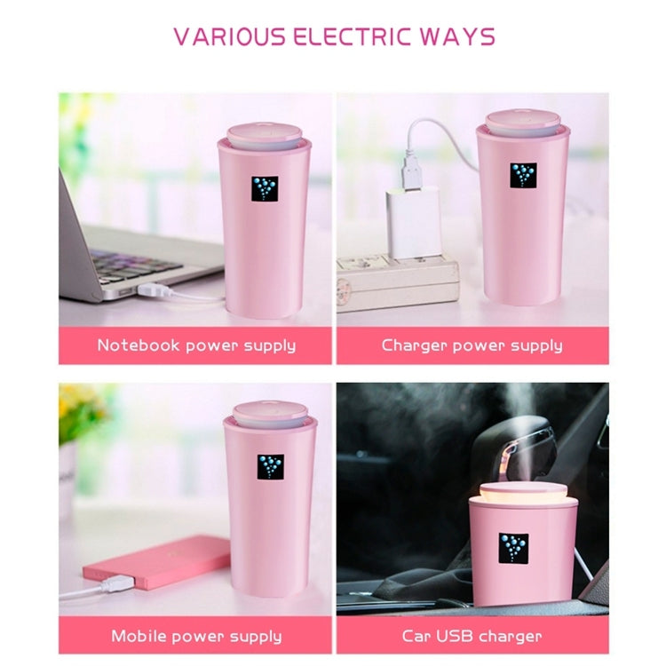 Small-3 2W Humidifier Moisture Meter Moisturizing Instrument with LED Night Light, Water Tank Capacity: 260ml(White) - Air Purifiers & Accessories by PMC TechLife | Online Shopping South Africa | PMC TechLife | Buy Now Pay Later Mobicred
