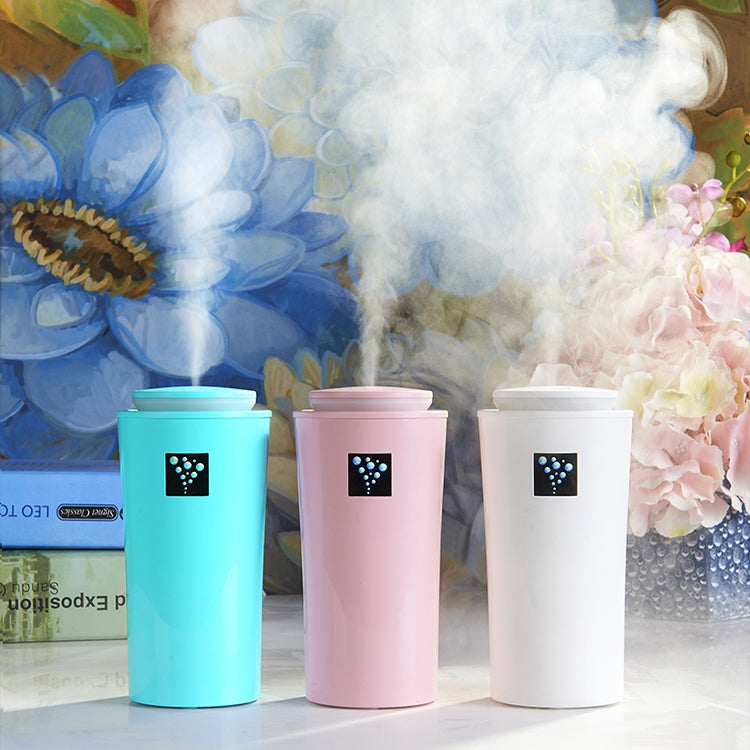 Small-3 2W Humidifier Moisture Meter Moisturizing Instrument with LED Night Light, Water Tank Capacity: 260ml(Blue) - Air Purifiers & Accessories by PMC TechLife | Online Shopping South Africa | PMC TechLife | Buy Now Pay Later Mobicred