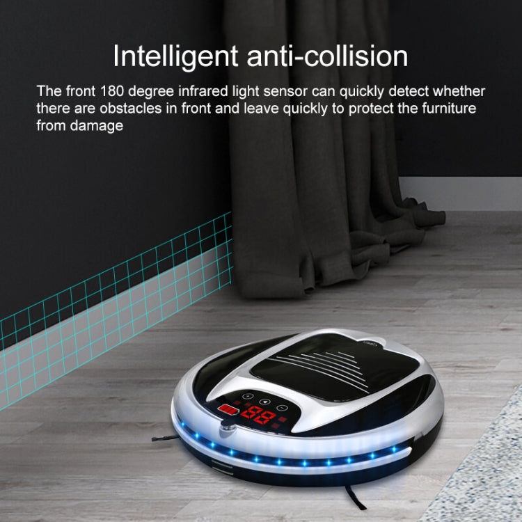 FD-3RSW(IB)CS 800Pa Suction Smart Household Vacuum Cleaner Clean Robot with Remote Control - Robot Vacuum Cleaner by PMC Jewellery | Online Shopping South Africa | PMC Jewellery | Buy Now Pay Later Mobicred