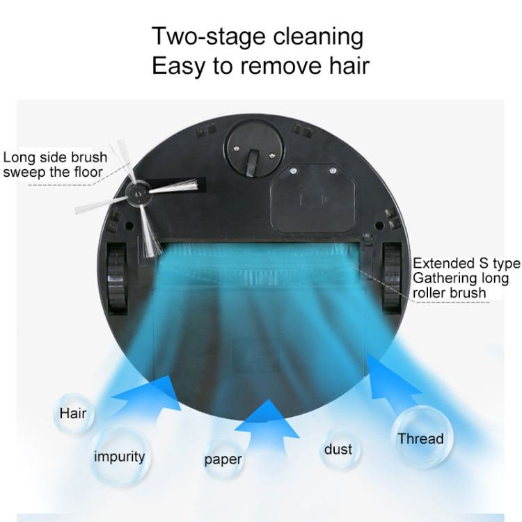 FD-RSW(D) Smart Household Sweeping Machine Cleaner Robot(Grey) - free shipping - PMC TechLife - Order now!