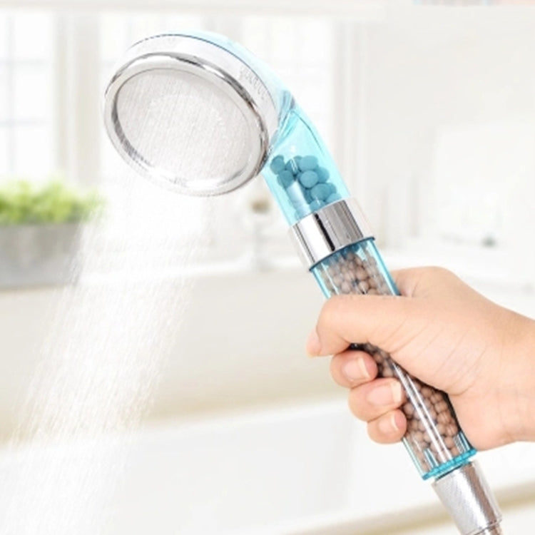 PC Negative Ions Shower Head, Size: Small, Interface:  2cm(Blue) - Shower Head by PMC Jewellery | Online Shopping South Africa | PMC Jewellery | Buy Now Pay Later Mobicred