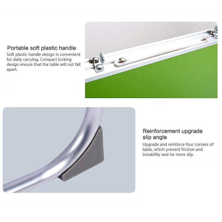 Plastic Mat Adjustable Portable Laptop Table Folding Stand Computer Reading Desk Bed Tray (Sapphire Blue) - Laptop Stand by PMC TechLife | Online Shopping South Africa | PMC TechLife | Buy Now Pay Later Mobicred