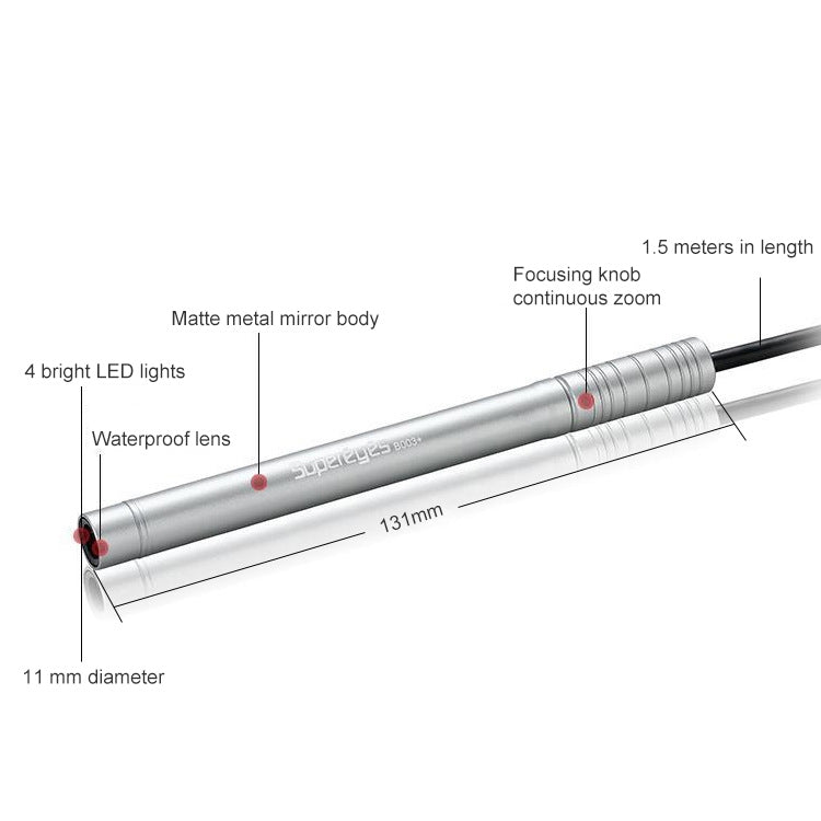 Supereyes B003+ Digital Electronic Vaginal Cervical Endoscope Private Inspection Instrument Self-inspection Mirror -  by Supereyes | Online Shopping South Africa | PMC Jewellery | Buy Now Pay Later Mobicred