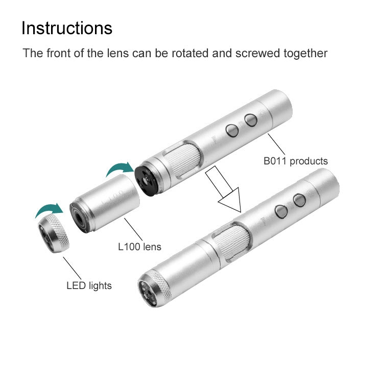 Supereyes DB02 Electronic Microscope UV Lamp for HCB0990 - free shipping - PMC Jewellery - Order now!