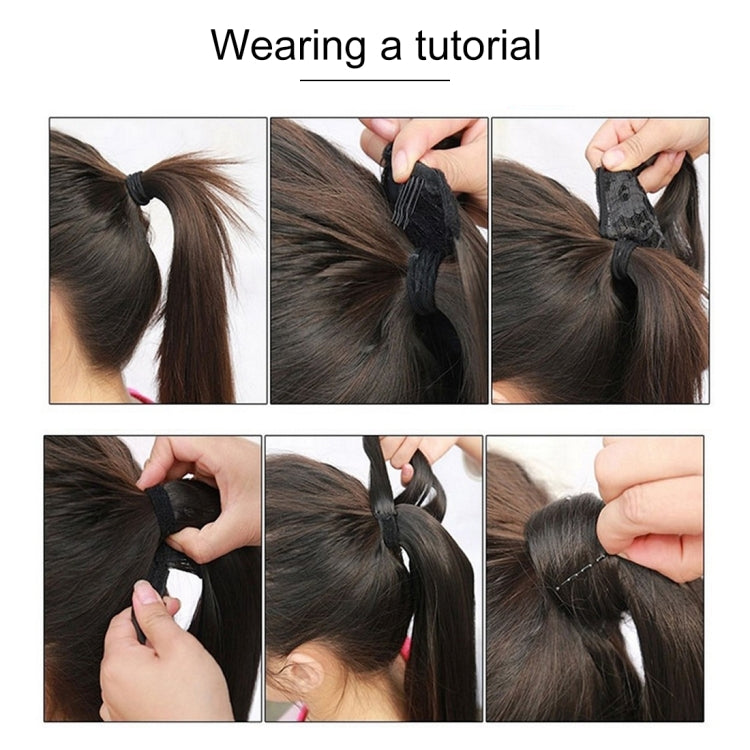 2M33# Invisible Seamless Bandage-style  Wig Long Straight Hair Wig Ponytail - free shipping - PMC TechLife - Order now!