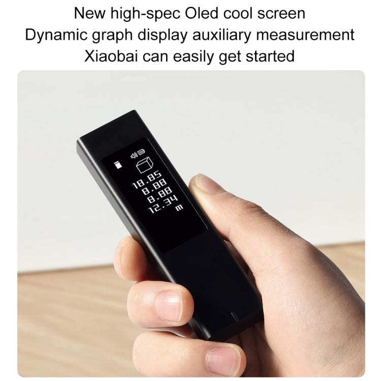 Original Xiaomi Youpin DUKA LS5 Touch Screen High-precision Infrared Laser Rangefinder (Black) - Laser Rangefinder by Xiaomi | Online Shopping South Africa | PMC Jewellery | Buy Now Pay Later Mobicred