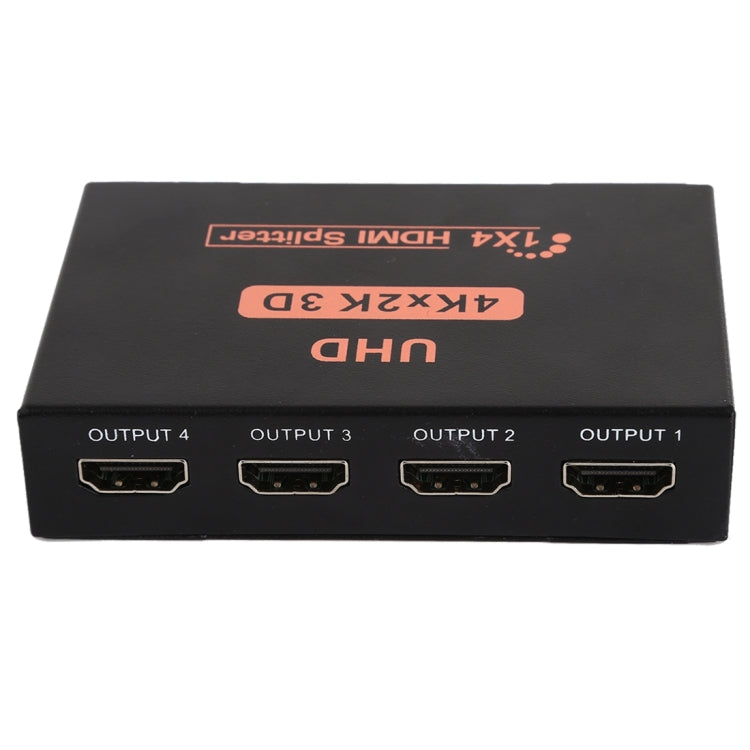 CY10 UHD 4K x 2K 3D 1 x 4 HDMI Splitter (US Plug) - Splitter by PMC TechLife | Online Shopping South Africa | PMC TechLife | Buy Now Pay Later Mobicred
