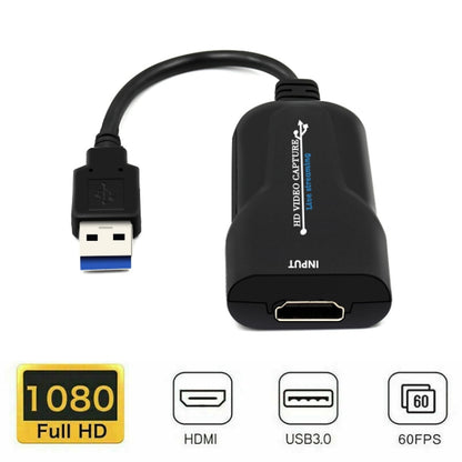 K004 HDMI to USB 3.0 UVC HD Video Capture (Black) - Video Capture Solutions by PMC Jewellery | Online Shopping South Africa | PMC Jewellery | Buy Now Pay Later Mobicred