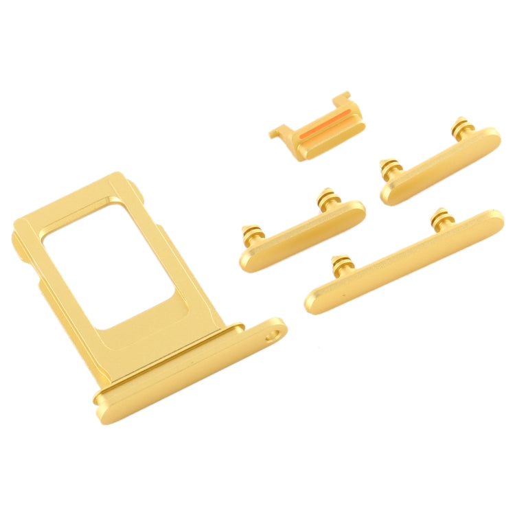 SIM Card Tray + Side Key for iPhone 11(Yellow) - free shipping - PMc TechLife - Order now!