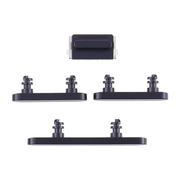 Power Button and Volume Control Button for iPhone 12(Black) - Metal Parts by PMc TechLife | Online Shopping South Africa | PMc TechLife | Buy Now Pay Later Mobicred