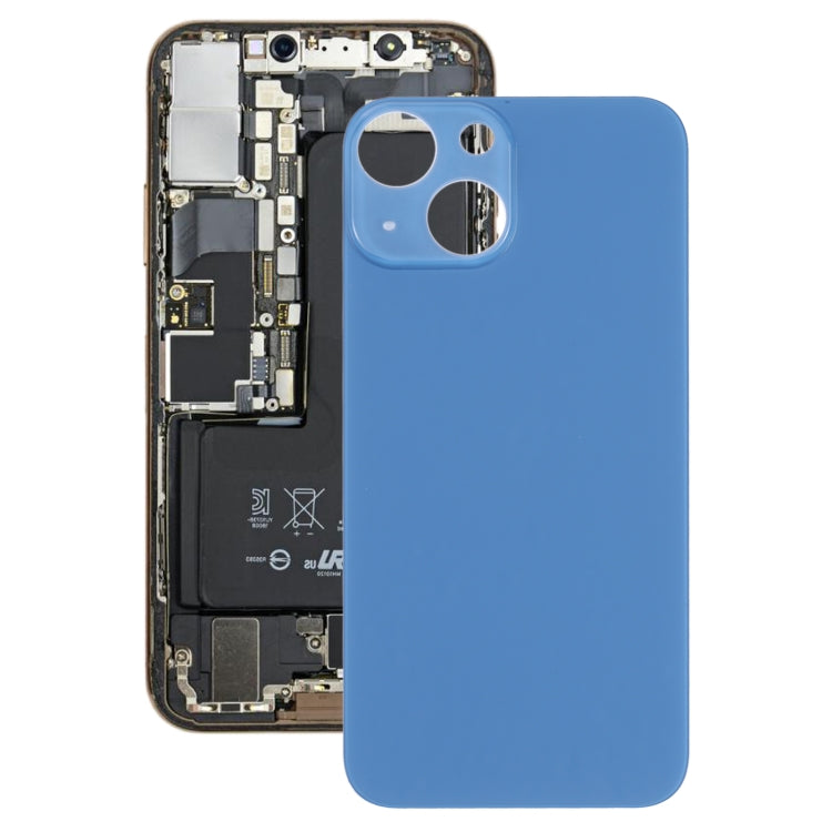 Battery Back Cover for iPhone 13 mini(Blue) - Back Cover by PMc TechLife | Online Shopping South Africa | PMc TechLife | Buy Now Pay Later Mobicred