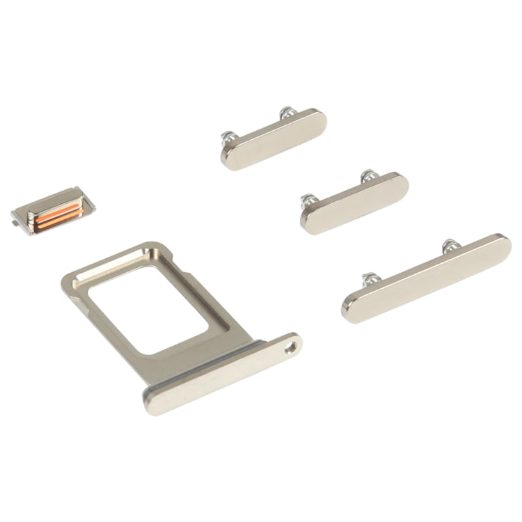 SIM Card Tray + Side Keys for iPhone 14 Pro(Gold) - Others by PMC Jewellery | Online Shopping South Africa | PMC Jewellery | Buy Now Pay Later Mobicred