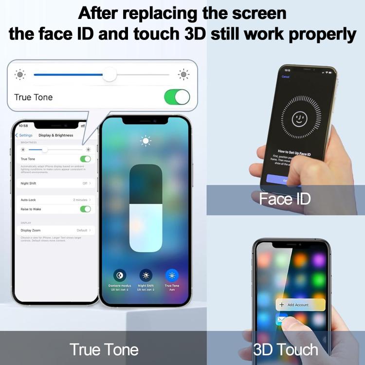 JK Hard OLED Screen For iPhone 14 Pro Max - free shipping - PMC TechLife - Order now!