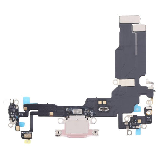 For iPhone 15 Charging Port Flex Cable (Pink) - Flex Cable by PMC Jewellery | Online Shopping South Africa | PMC Jewellery | Buy Now Pay Later Mobicred