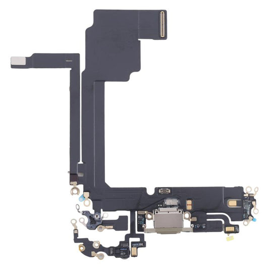 For iPhone 15 Pro Max Charging Port Flex Cable (Titanium Color) - Flex Cable by PMC Jewellery | Online Shopping South Africa | PMC Jewellery | Buy Now Pay Later Mobicred