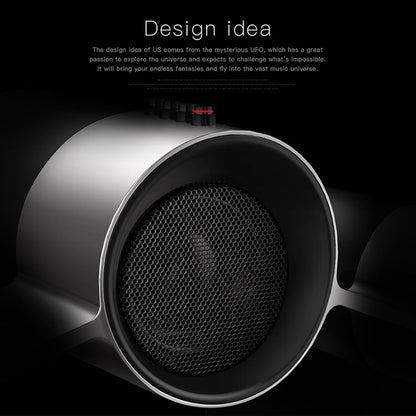 Bluedio US Wireless Bluetooth Satellite Speaker System with Mic(Black) - Desktop Speaker by Bluedio | Online Shopping South Africa | PMC Jewellery | Buy Now Pay Later Mobicred