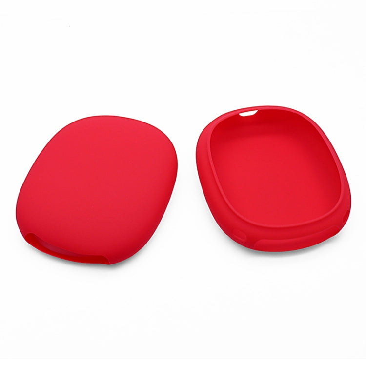 A Pair Full Coverage Anti-scratch Silicone Headphone Protective Case for AirPods Max(Red) - For AirPods Max by PMC Jewellery | Online Shopping South Africa | PMC Jewellery