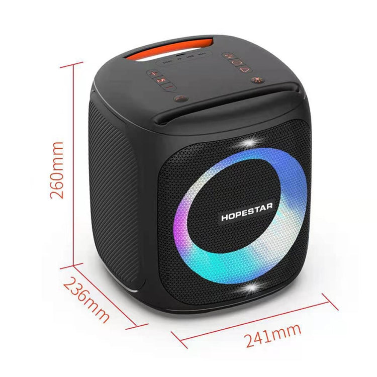 HOPESTAR Party100 Bluetooth 5.0 Portable Waterproof Wireless Bluetooth Speaker with Mobile Charging Function (Black) - Desktop Speaker by HOPESTAR | Online Shopping South Africa | PMC Jewellery | Buy Now Pay Later Mobicred