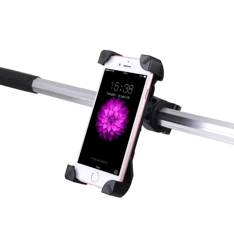 CH-01 360 Degree Rotation Bicycle Phone Holder for iPhone 7 & 7 Plus / iPhone 6 & 6 Plus / iPhone 5 & 5C & 5s(Black) - Holders by PMC TechLife | Online Shopping South Africa | PMC TechLife | Buy Now Pay Later Mobicred