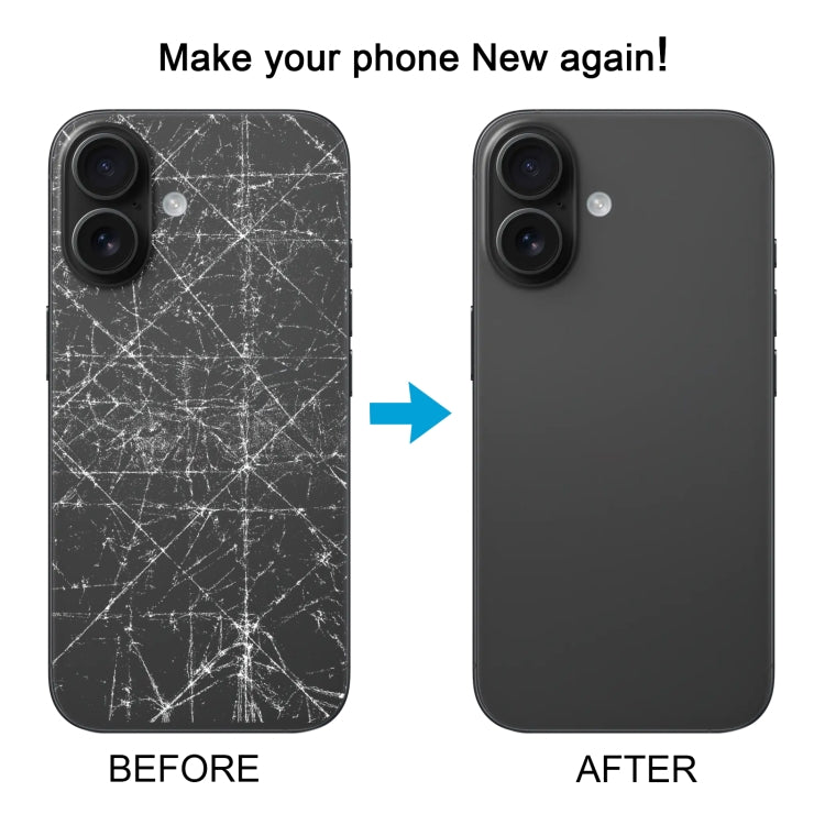 For iPhone 16 Plus Battery Back Cover with Camera Lens Cover(Green) -  by PMC TechLife | Online Shopping South Africa | PMC TechLife | Buy Now Pay Later Mobicred