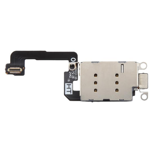 For iPhone 16 Dual SIM Card Holder Socket with Flex Cable -  by PMC Jewellery | Online Shopping South Africa | PMC Jewellery | Buy Now Pay Later Mobicred