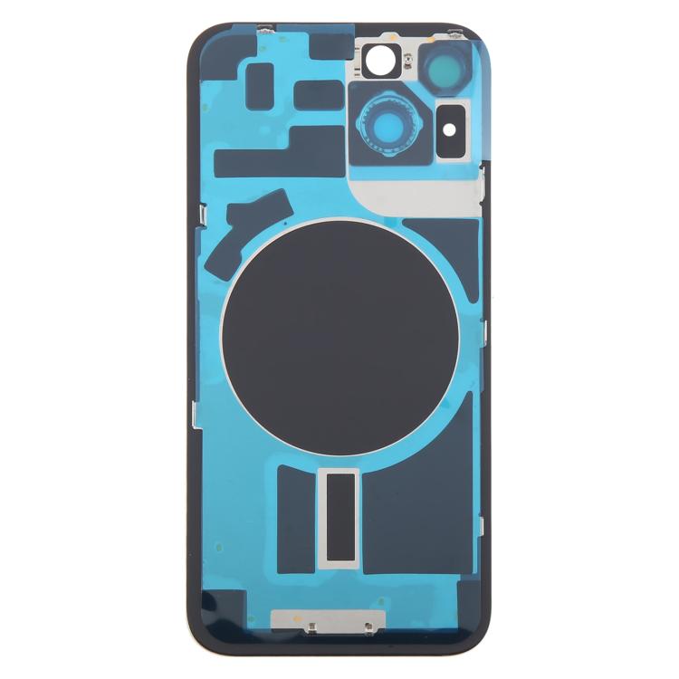 For iPhone 14 China Version Battery Back Cover with Middle Frame(Yellow) - Back Cover by PMc TechLife | Online Shopping South Africa | PMc TechLife | Buy Now Pay Later Mobicred