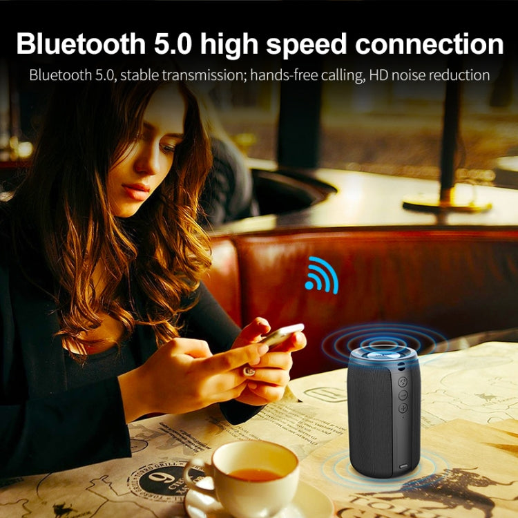 ZEALOT S32 5W HiFi Bass Wireless Bluetooth Speaker, Support Hands-free / USB / AUX (Blue) - Desktop Speaker by ZEALOT | Online Shopping South Africa | PMC Jewellery | Buy Now Pay Later Mobicred