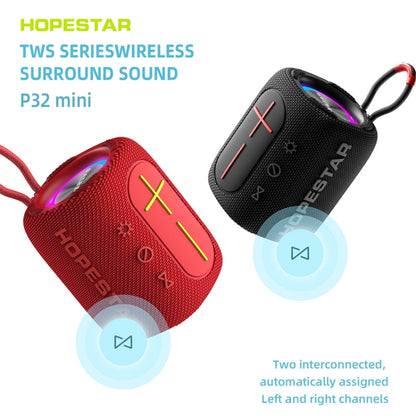 HOPESTAR P32mini TWS Waterproof Wireless Bluetooth Speaker (Grey) - Waterproof Speaker by HOPESTAR | Online Shopping South Africa | PMC Jewellery | Buy Now Pay Later Mobicred