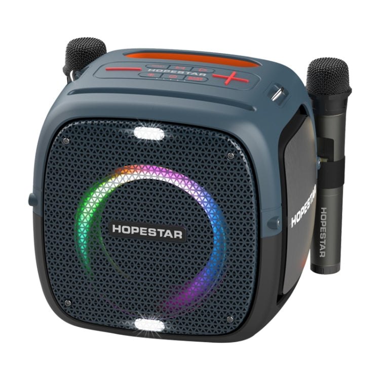 HOPESTAR Party One RGB Lighting Wireless Bluetooth Speaker (Blue) - free shipping - PMC Jewellery - Order now!