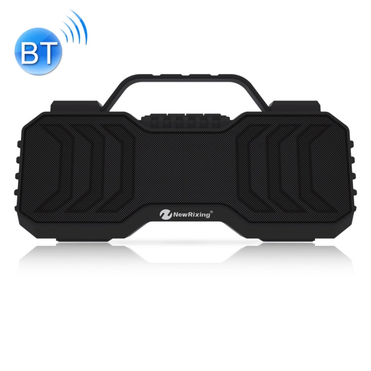 NewRixing NR-2029 Portable Wireless Bluetooth Stereo Speaker Support TWS Function Speaker(Black) - Desktop Speaker by NewRixing | Online Shopping South Africa | PMC Jewellery | Buy Now Pay Later Mobicred