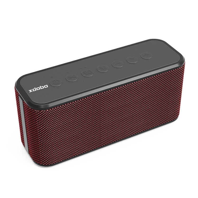 XDOBO X8 Plus 80W Wireless Bluetooth Speaker Outdoor Subwoofer Support TWS & TF Card & U Disk (Red) - Desktop Speaker by XDOBO | Online Shopping South Africa | PMC Jewellery | Buy Now Pay Later Mobicred