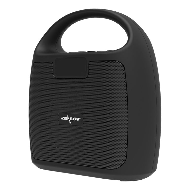 ZEALOT S42 Portable FM Radio Wireless Bluetooth Speaker with Built-in Mic, Support Hands-Free Call & TF Card & AUX (Black) - Desktop Speaker by ZEALOT | Online Shopping South Africa | PMC Jewellery | Buy Now Pay Later Mobicred